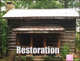 Historic Log Cabin Restoration  Unionville, Ohio